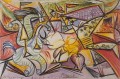 Courses de taureaux Corrida 3 1934 Cubism